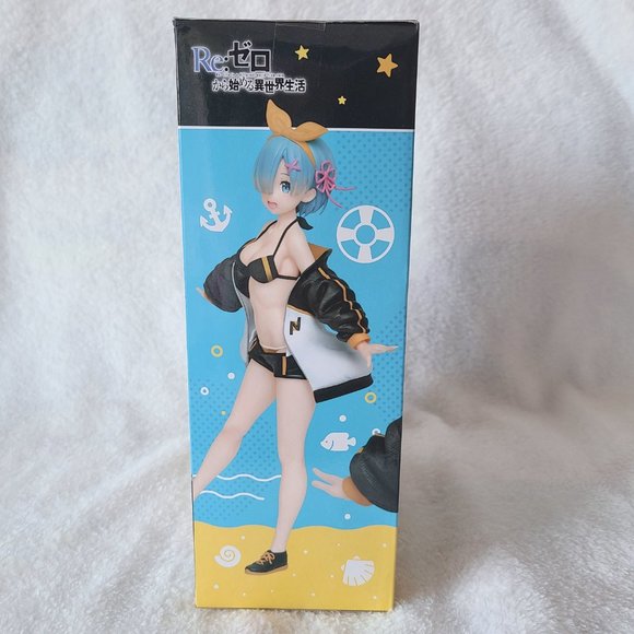 Re:Zero - Precious Figure - Rem (Jumper Swimsuit Ver.) Renewal Edition - Picture 3 of 5